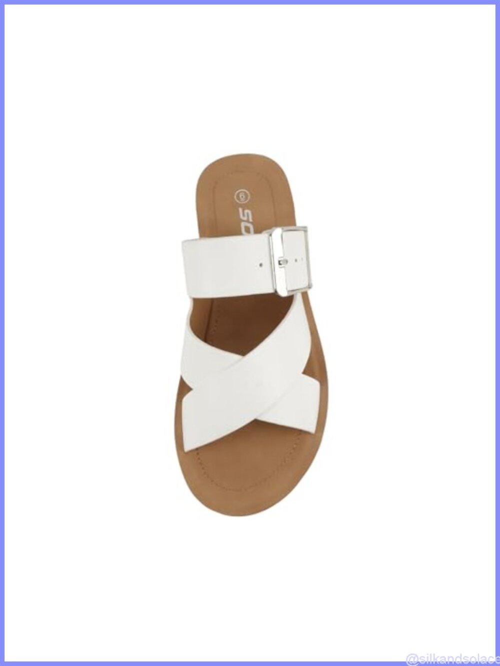 Open Toe Multi-Strap Flatform Sandals with 1.50" Platform - Picture 4 of 4